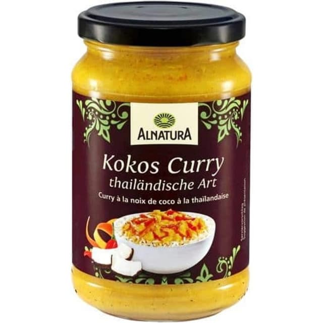 4104420212794 - Alnatura - Sauce Curry Thai Coco Bio en bocal