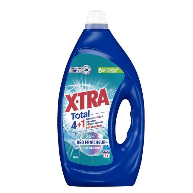 3178041363594 - X Tra - Lessive liquide déo fraicheur + 77 lavages