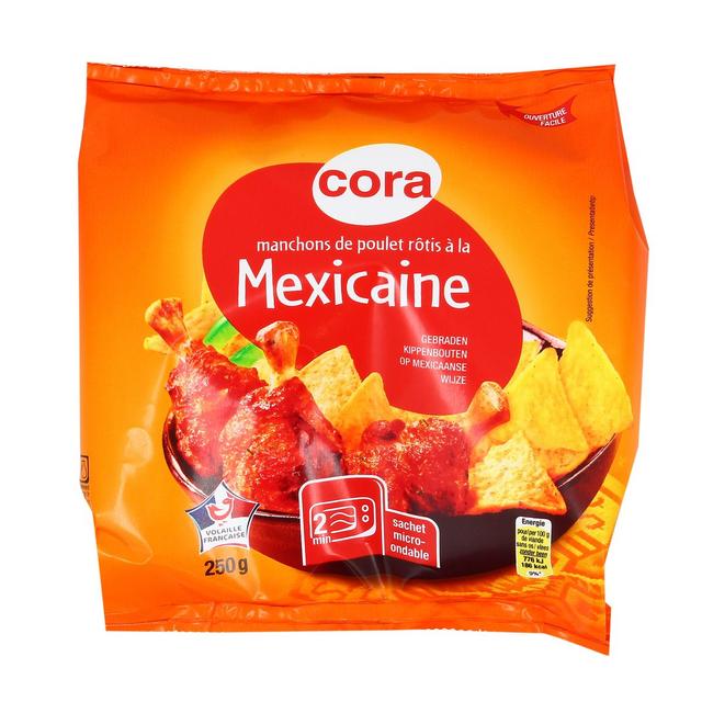3257980973894 - Cora - Manchons de poulet rôtis à la mexicaine