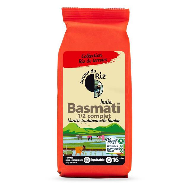 3760103144694 - Autour Du Riz - Riz Basmati bio demi-complet