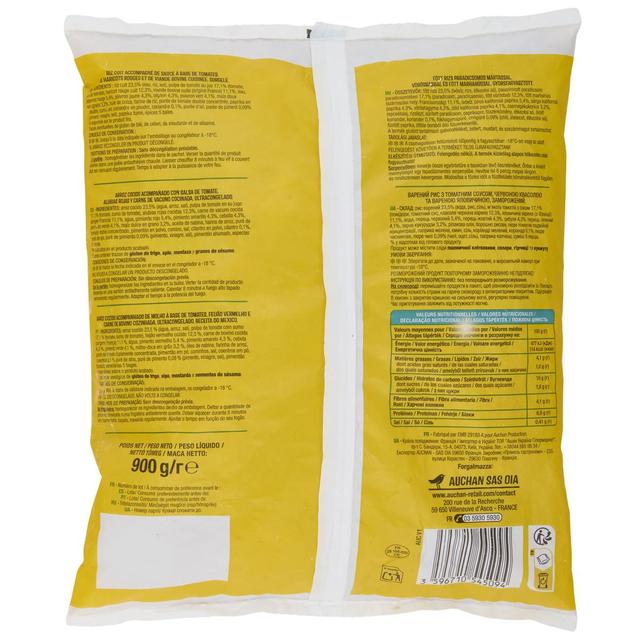 3596710545094 - Auchan - Chili con carne