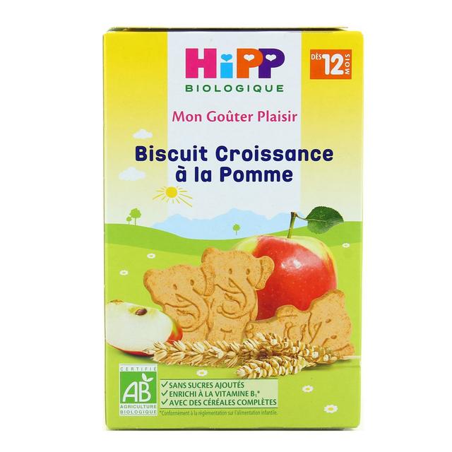 4062300055094 - Hipp - Biscuit Croissance à la Pomme bio, dès 12 mois