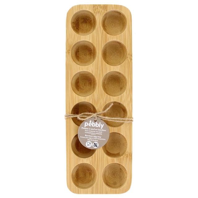3760132815794 - Pebbly - Plateau à œufs en bambou x 12