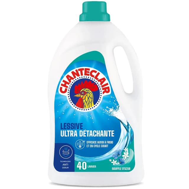 8015194536794 - Chanteclair - Lessive Liquide Ultra Détachante Souffle d'Azur