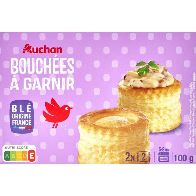3596710488094 - Auchan - Bouchées à garnir