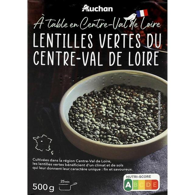 3596710468294 - Auchan Terroir - Lentilles vertes du Centre-Val de Loire