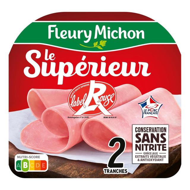 3302740059094 - Fleury Michon - Jambon blanc Le Supérieur Label Rouge