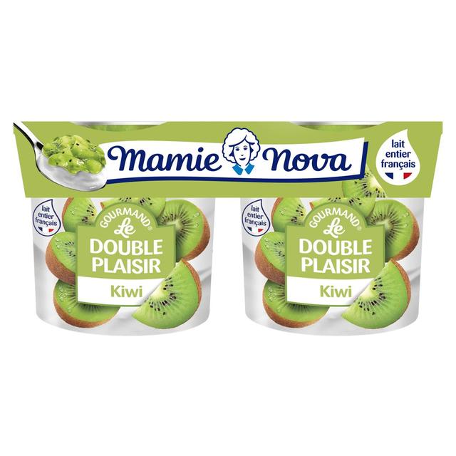 3456770960995 - Mamie Nova - Yaourt brassé et morceaux de kiwi