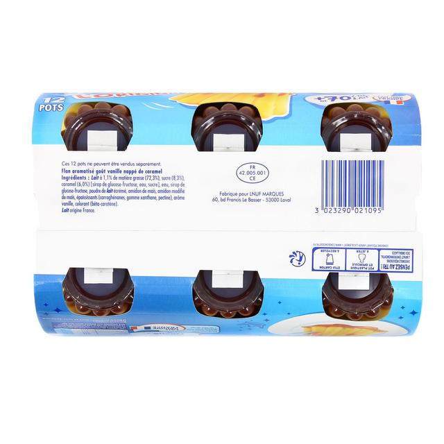 3023290021095 - Flanby - Flan Vanille Nappé Caramel