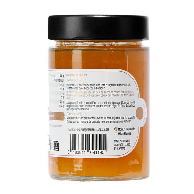 3183811091195 - Marius, L'Épicerie Inspirée - Compotée de Pêches