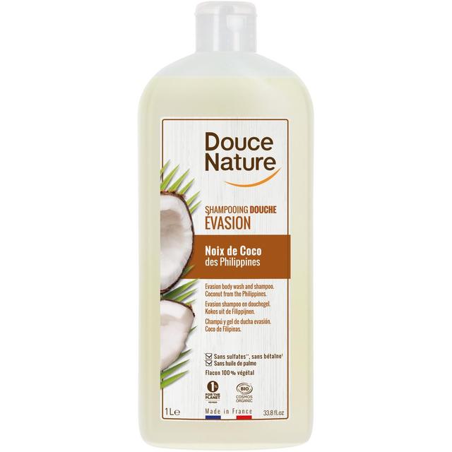 3380380061295 - Douce Nature - Shampoing douche évasion noix de coco
