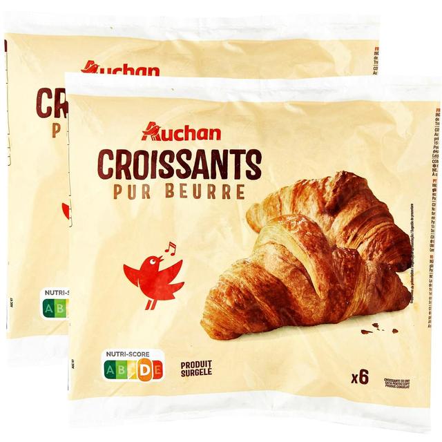 2050000411595 - Auchan - Croissant pur beurre