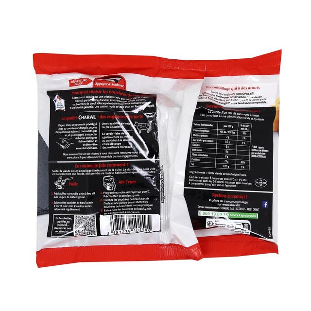 3181239101595 - Charal - Bouchées 100 % Pur Boeuf