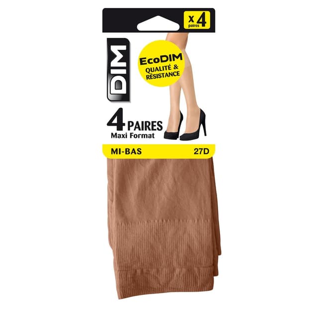 3040523751895 - Dim - Mi-bas femme capri 27D x4