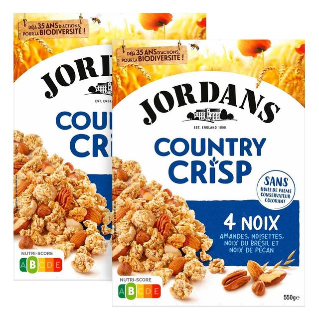2050000272295 - Jordans - Céréales Muesli aux 4 noix Country Crisp