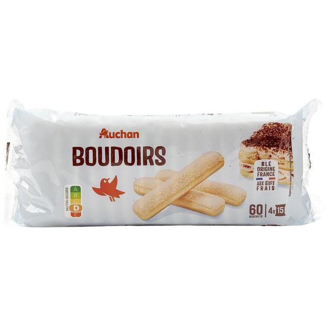 3254560072695 - Auchan - Boudoirs aux oeufs frais