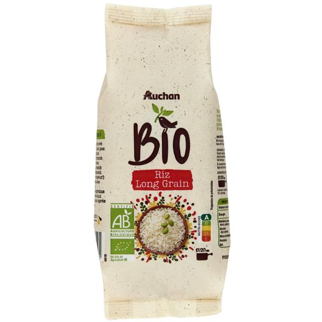 3596710413195 - Auchan BIO - Riz long grain incollable Bio
