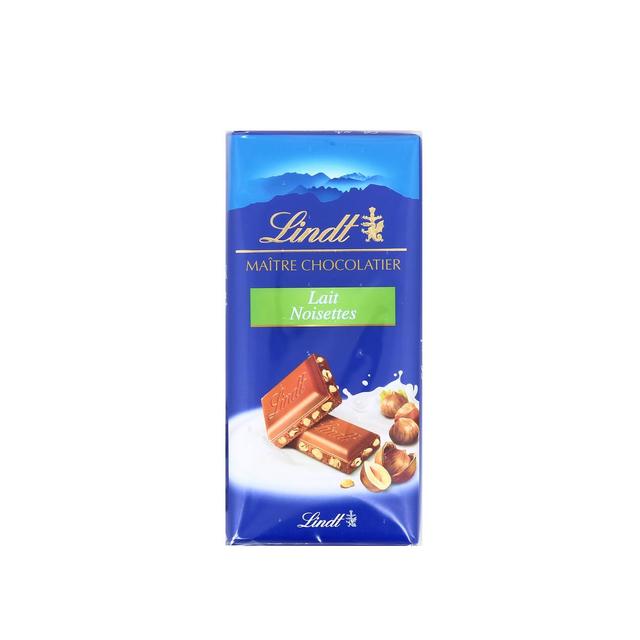 3046920013895 - Lindt - Chocolat au lait aux noisettes Maitre Chocolatier