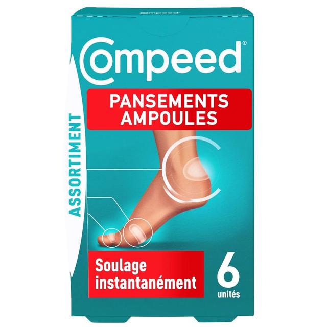 3663555003895 - Compeed - Pansements Ampoule Hydrocolloïde Assortiment