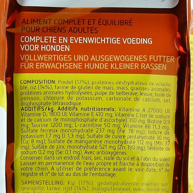 3700260214595 - Affinity - Ultima - Croquettes Poulet pour Petit Chien Adulte