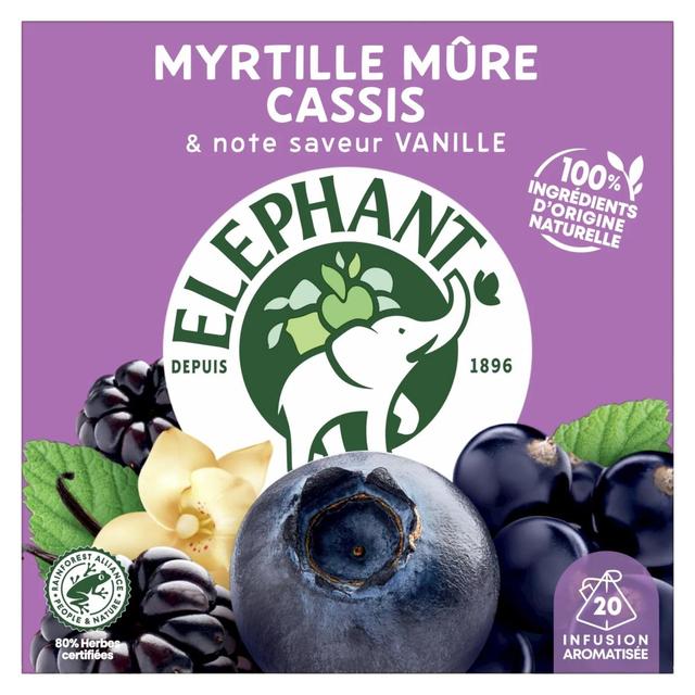 8720608024995 - Elephant - Infusion Myrtille Mûre Cassis Vanille