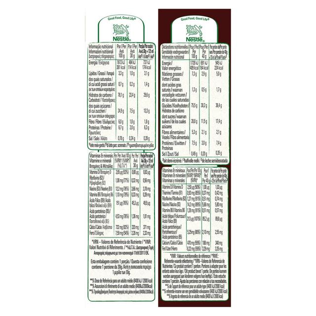 7613031915095 - Nestlé - Céréales Nestlé Mix Chocapic, Lion, Nesquik x6