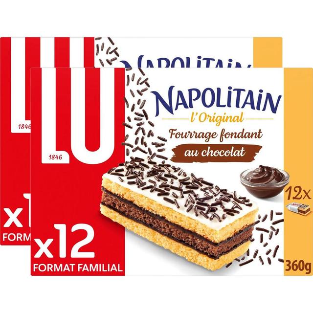 2050000336195 - Lu - Napolitain Mini classic, 2x12 pièces