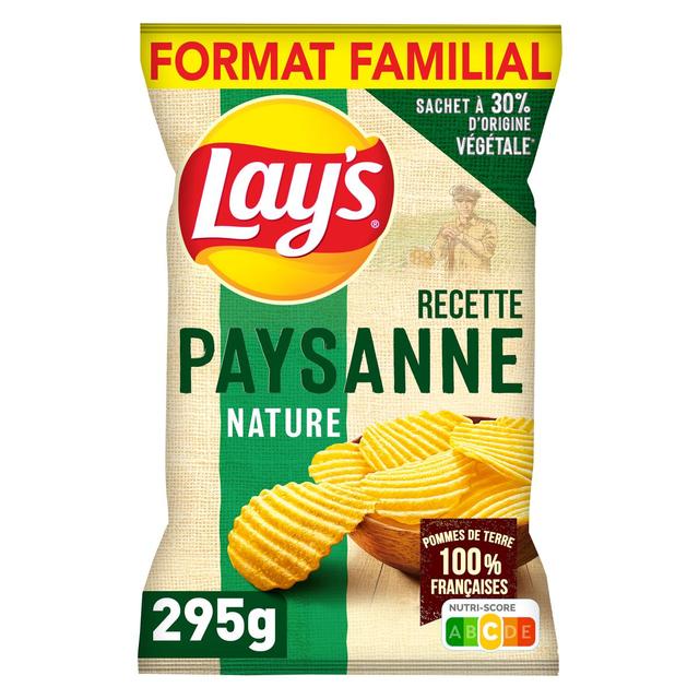 3168930168195 - Lay's - Chips recette paysanne nature
