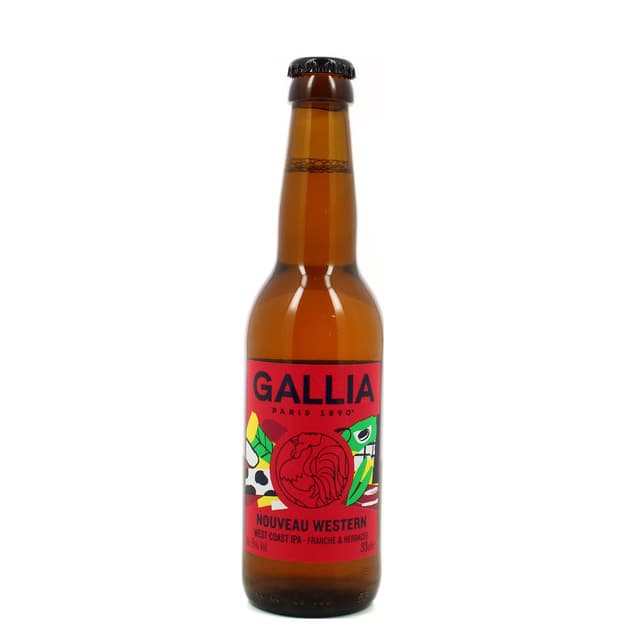 3700693900096 - Gallia - Bière I.P.A West Cost blonde 6°