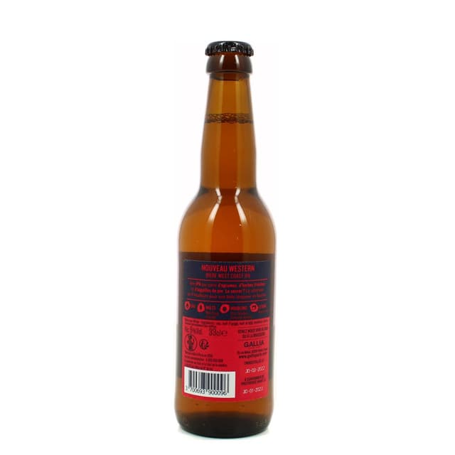 3700693900096 - Gallia - Bière I.P.A West Cost blonde 6°