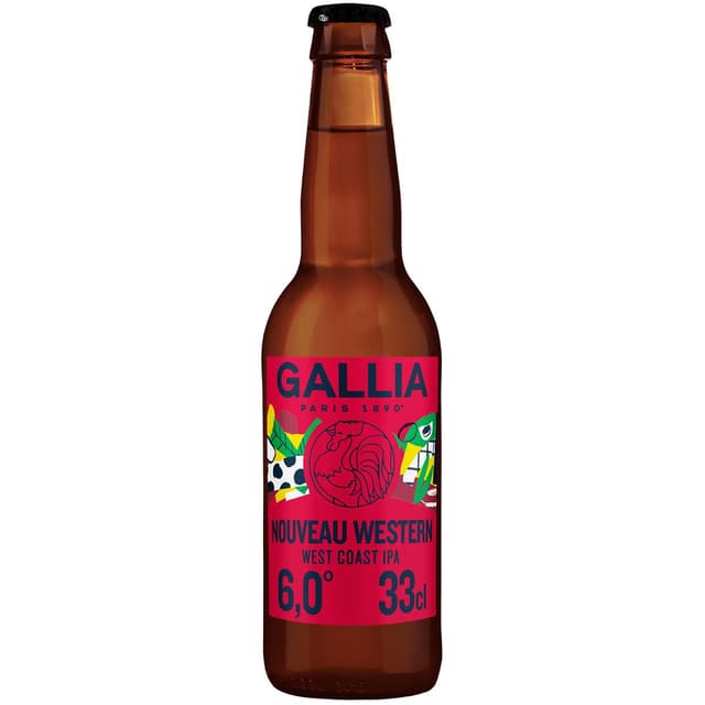 3700693900096 - Gallia - Bière I.P.A West Cost blonde 6°