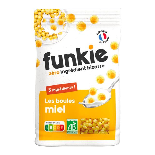 3760336840196 - Funkie - Céréales Boule Miel Bio