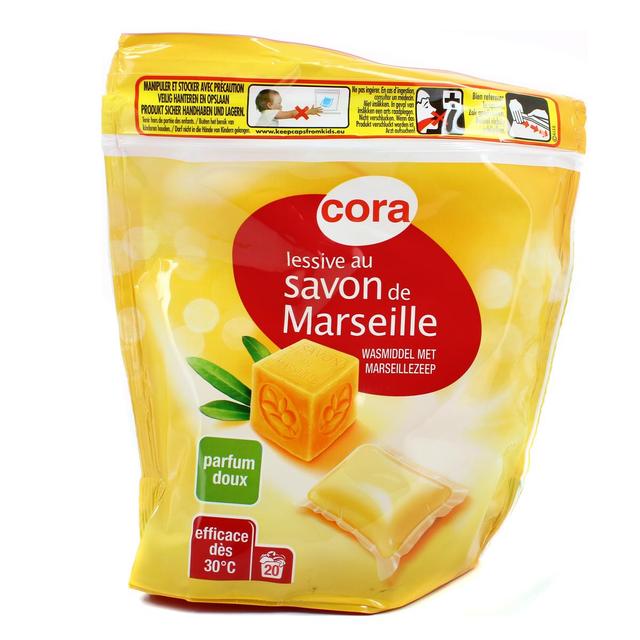 3257985491096 - Cora - Lessive capsule de Marseille
