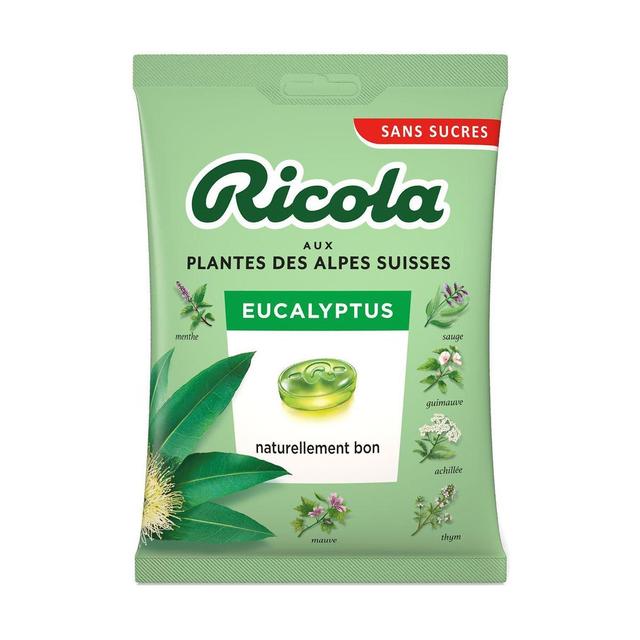 7610700601396 - Ricola - Gout Eucalyptus sans Sucres ajoutés