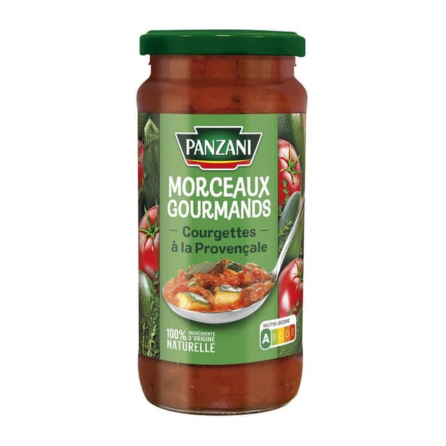 3038359012396 - Panzani - Sauce aux Légumes du Marché- Courgettes à la Provençale