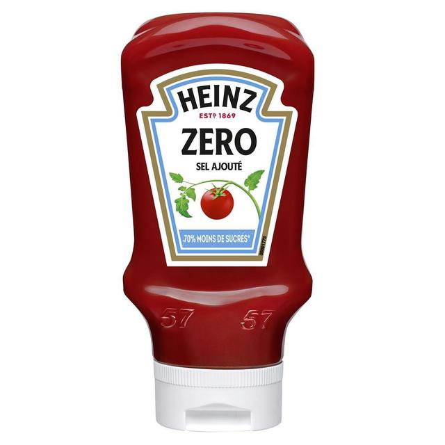 8715700112596 - Heinz - Sauce tomato ketchup zéro sel ajouté -70% de sucres en moins