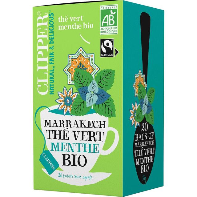 5021991943096 - Clipper - Thé Vert Menthe Bio - 20 sachets