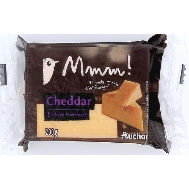 3596710443796 - Auchan Terroir - Cheddar extra mature
