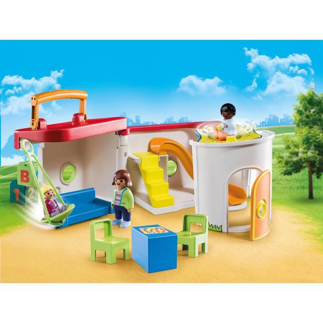 4008789703996 - PLAYMOBIL® 1.2.3 - Garderie transportable