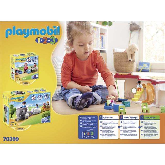 4008789703996 - PLAYMOBIL® 1.2.3 - Garderie transportable
