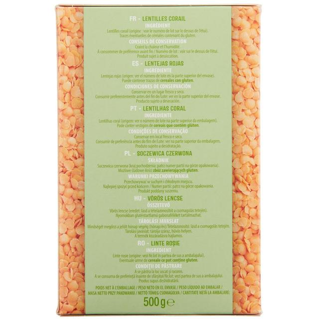 3596710384396 - Auchan - Lentilles corail