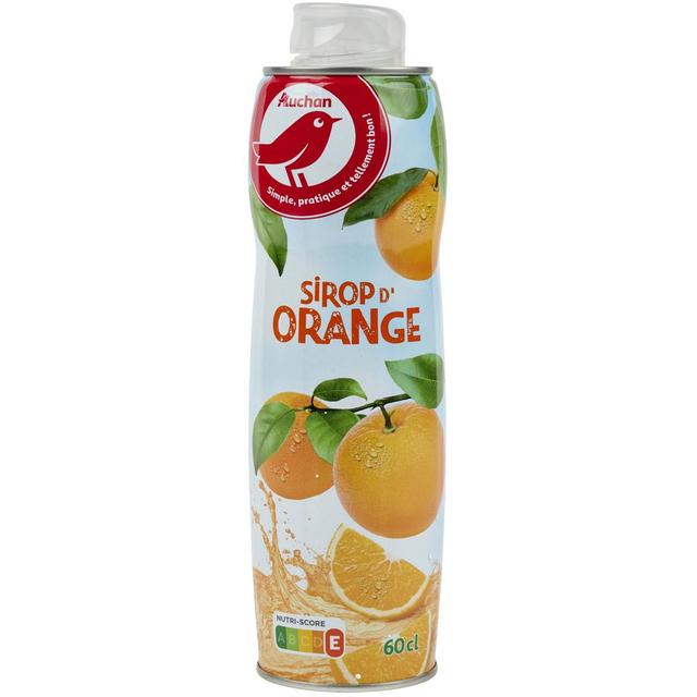3596710454396 - Auchan - Sirop d'orange