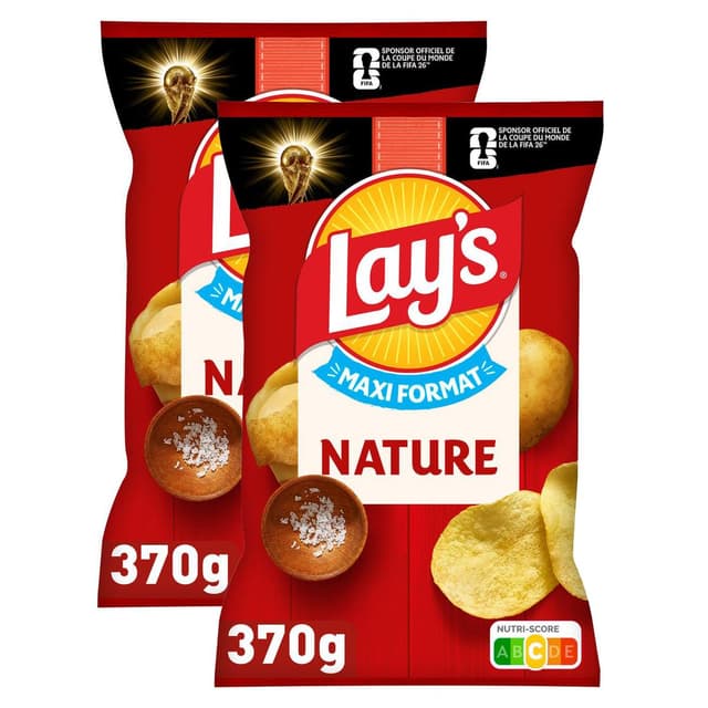 3168930171768 - Lay's - Chips nature