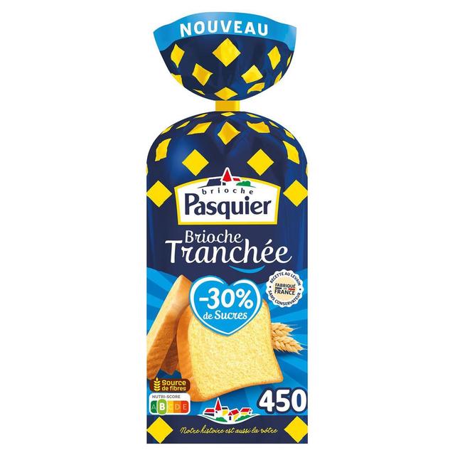 3256549997296 - Pasquier - Brioche Tranchée -30% de Sucre*