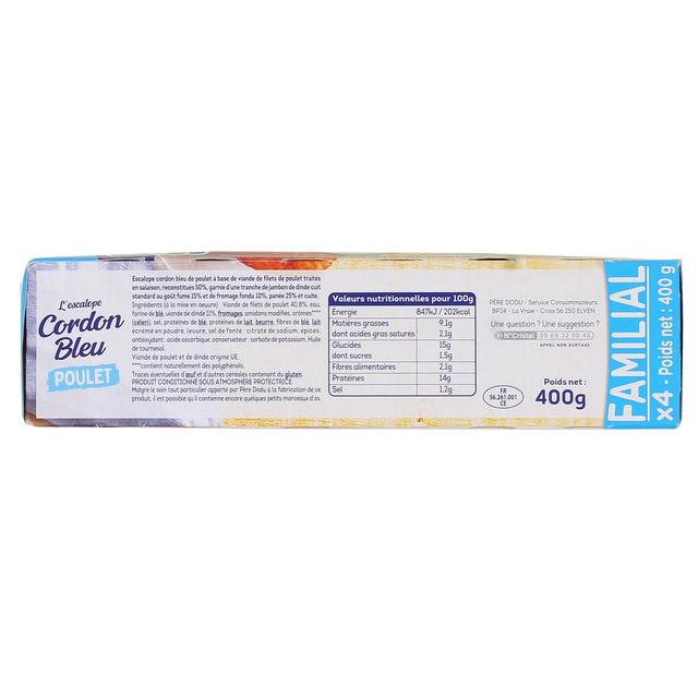 3596690128096 - Père Dodu - Cordon Bleu Poulet