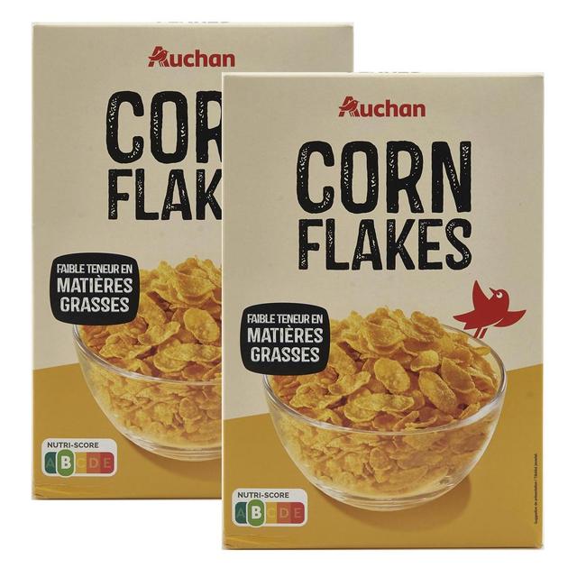 2050000408496 - Auchan - Corn flakes pétales de maïs