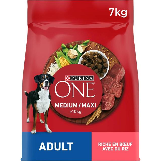 7613036758796 - Purina - One - Croquettes Boeuf pour Chien Moyen et Maxi