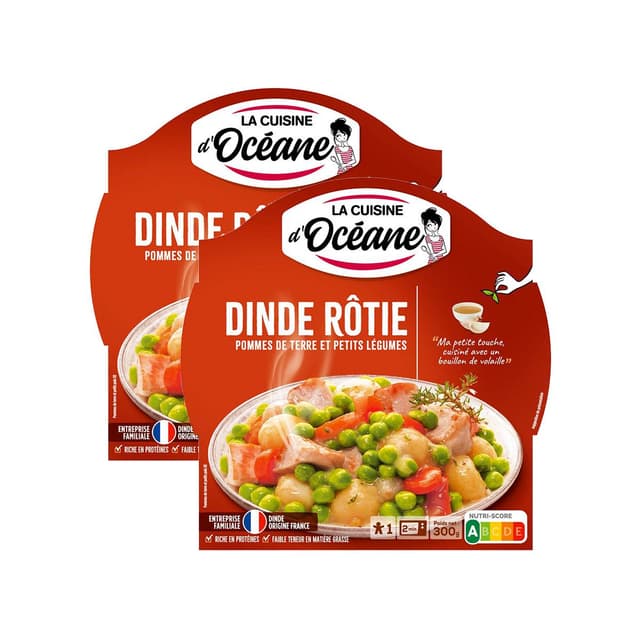 2050000419096 - La Cuisine d'Océane - Dinde Rôtie et Petits Légumes
