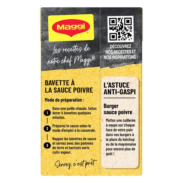 8445291859296 - Maggi - Sauce au Poivre liquide en brique
