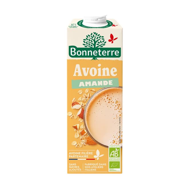 3396411239496 - Bonneterre - Boisson avoine amande bio